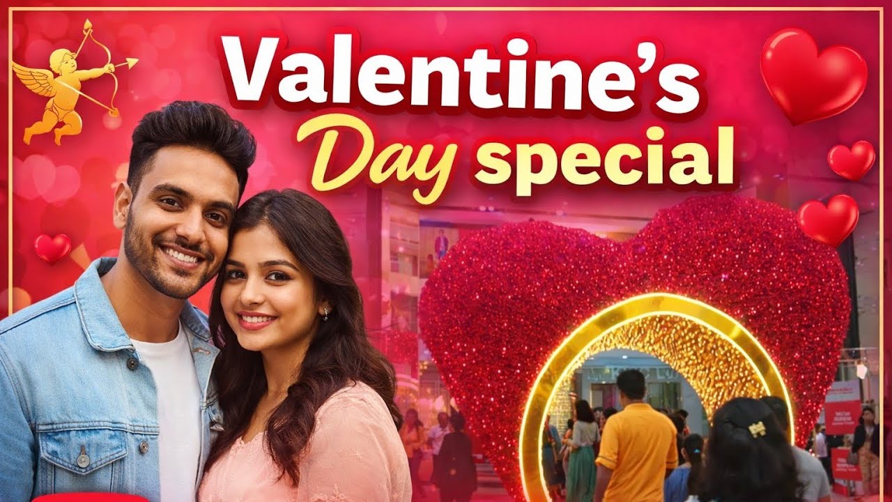 Valentine's day special in AMB mall