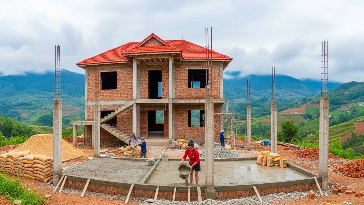 Renovation Miracle: Woman transforms Old House Into New House as Strong as a Fortress
