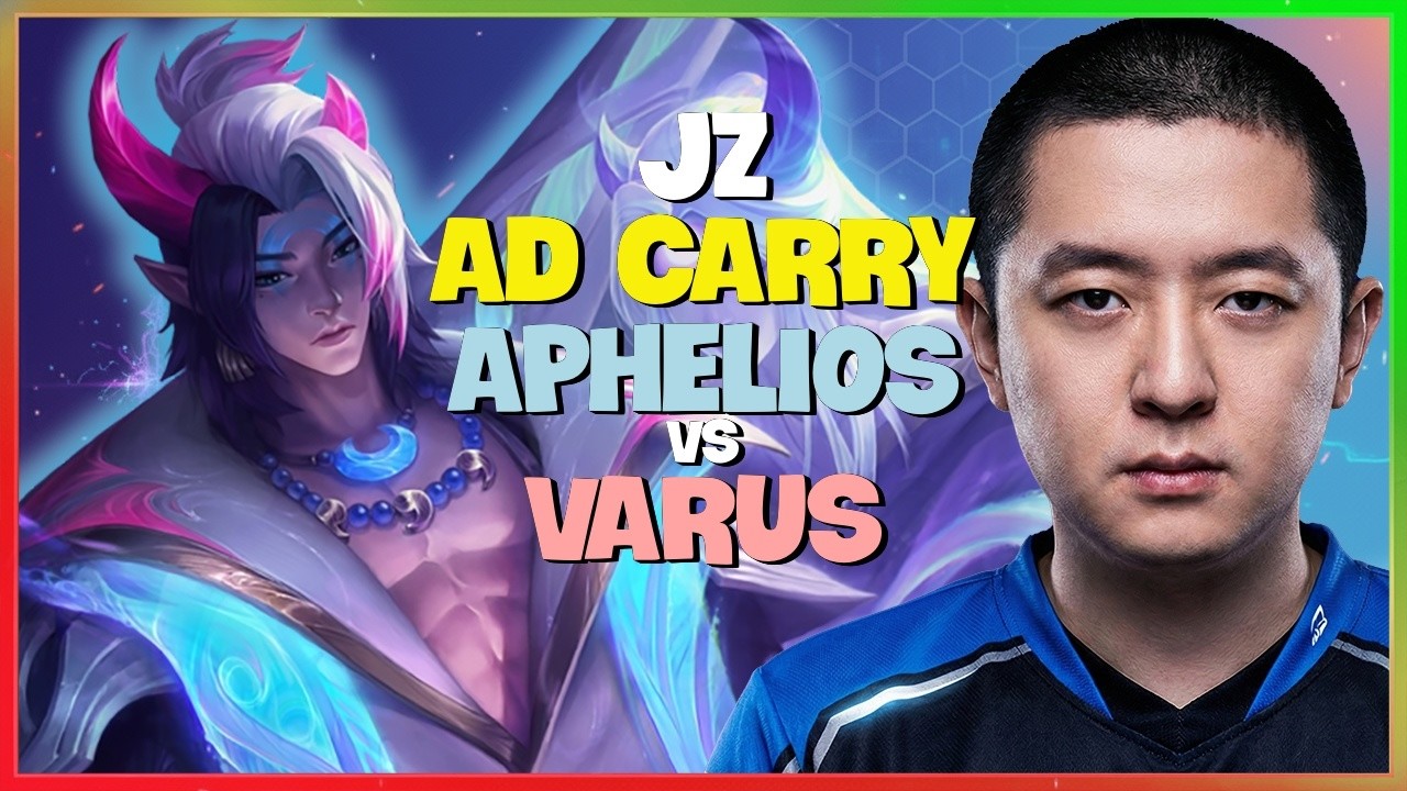 Challenger Aphelios : This Dude is CRUSHING Varus with DEVASTATING Kiting - Engsub