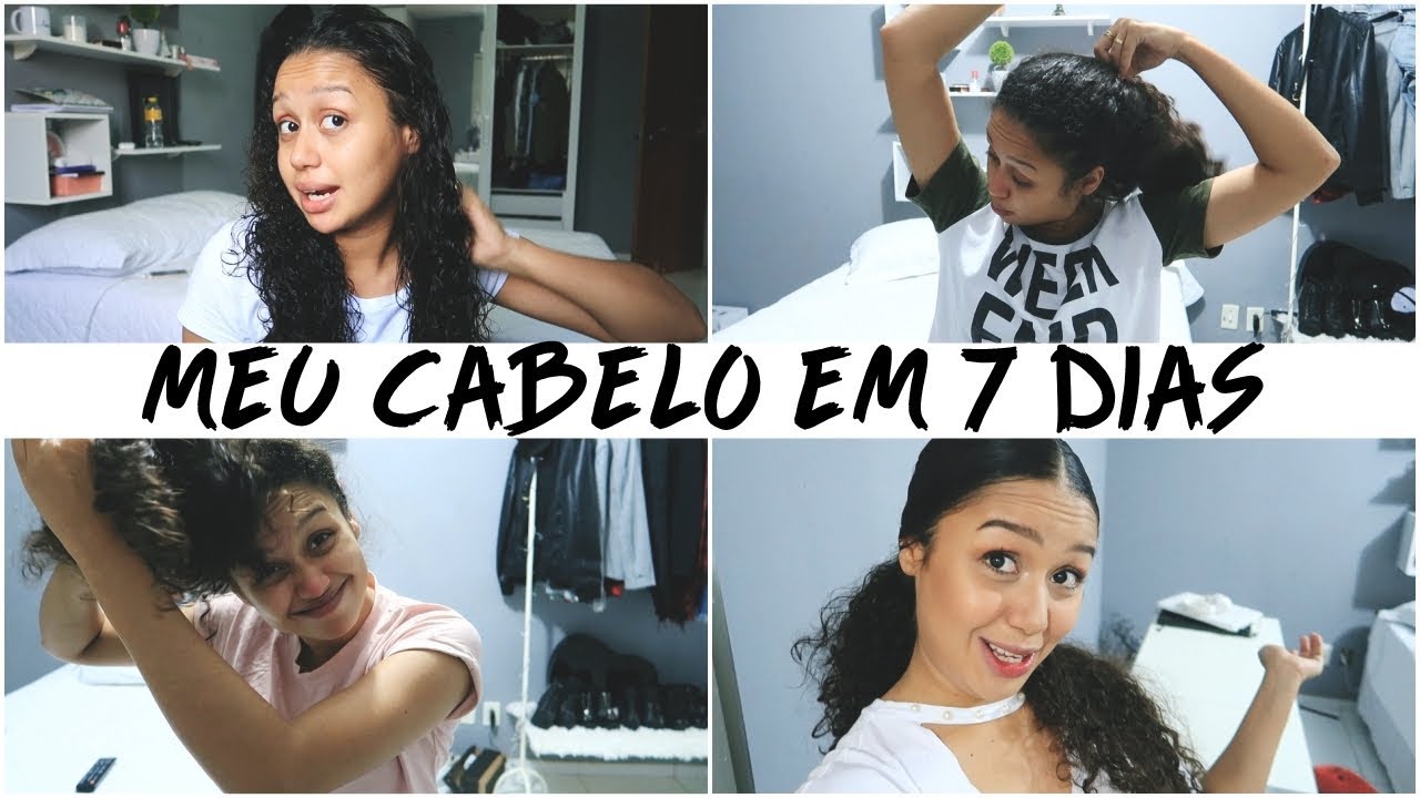 DIÁRIO CAPILAR: COMO É MEU CABELO EM 7 DIAS! | Vandressa Ribeiro