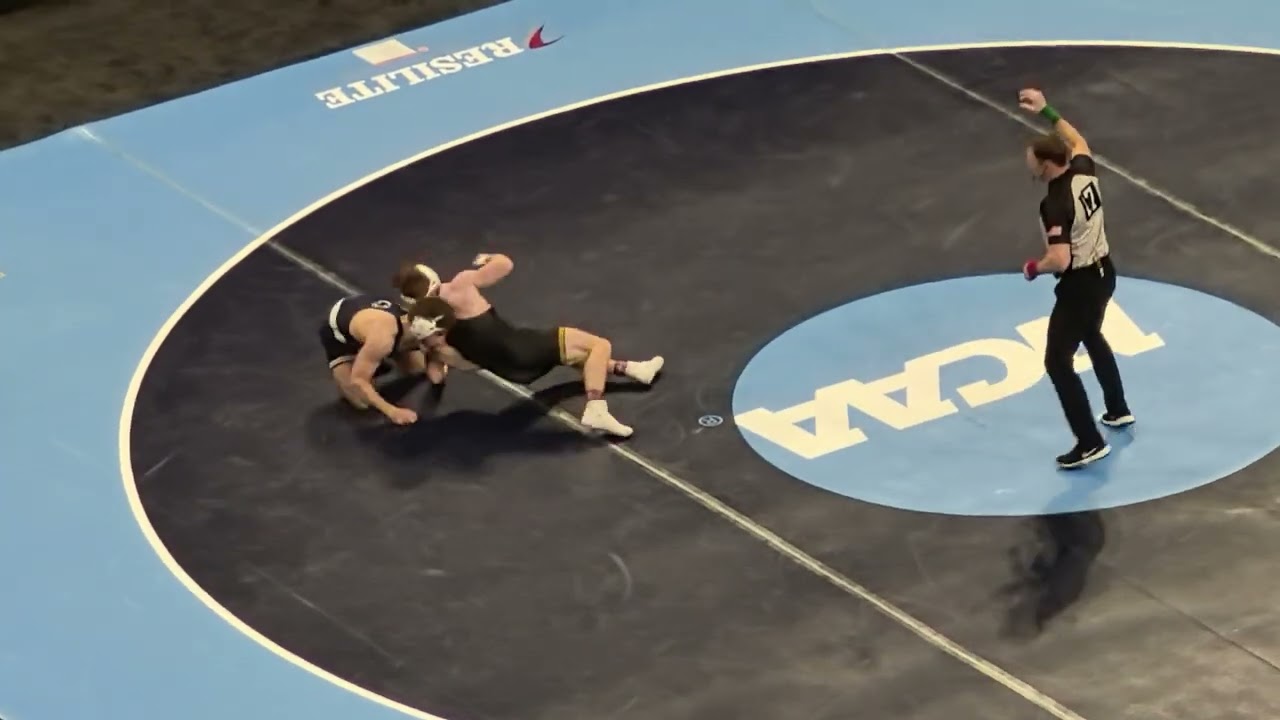 2025 NCAA Wrestling Final President Trump 1
