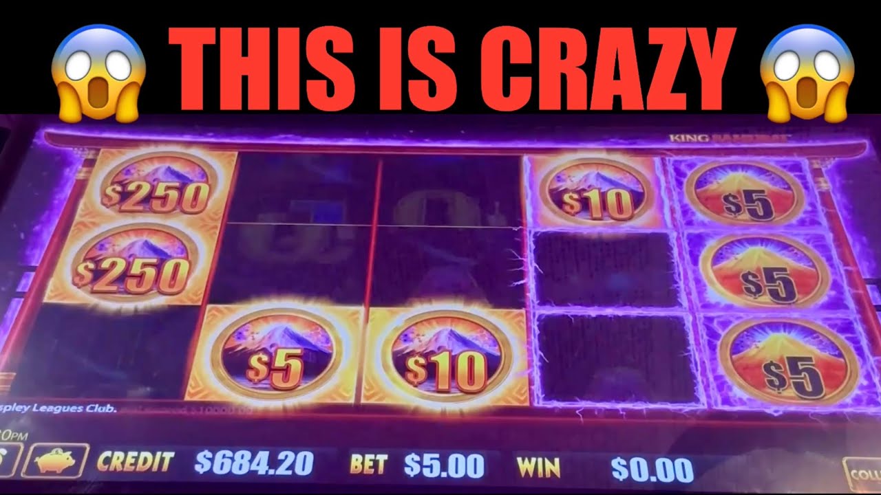 😱 THIS IS CRAZY 😱 SLOT MACHINE 🎰 POKIE WINS