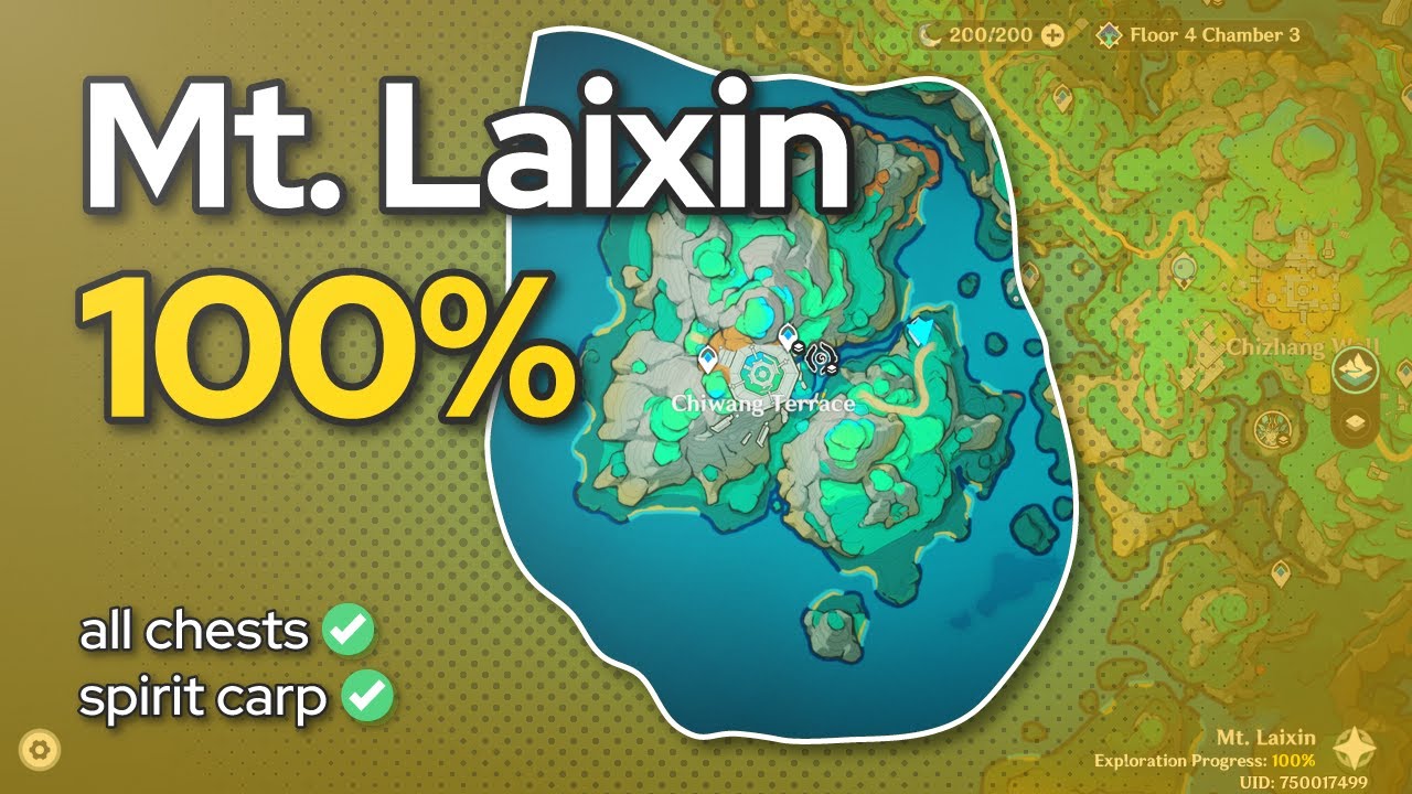 Mt. Laixin 100% exploration guide 2024