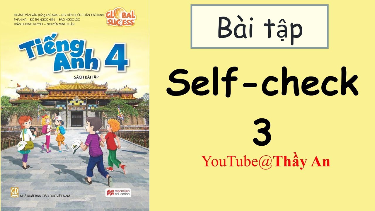 Self-check 3 [Sách Bài Tập] | Tiếng Anh 4 Global Success 2023 - 2024