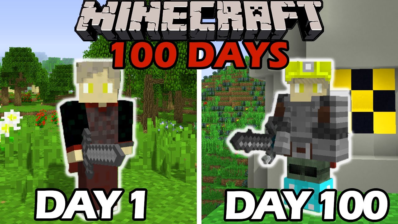 I Survived 100 Days in the Nuclear Age in Minecraft