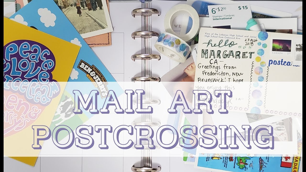 Mail Art - Postcrossing Postcards