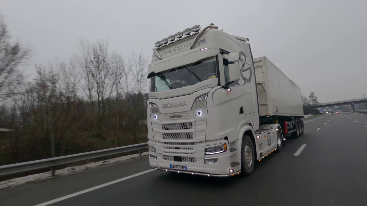 Scania S500 Open Pipe - Trans Cap Lait