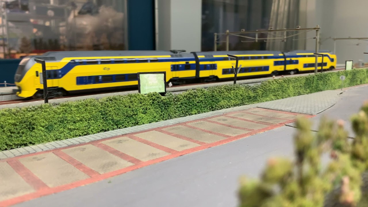 Msg De Railspijker: een zondag rijden modeltreinen in onze clubruimte met Nederlands materieel.