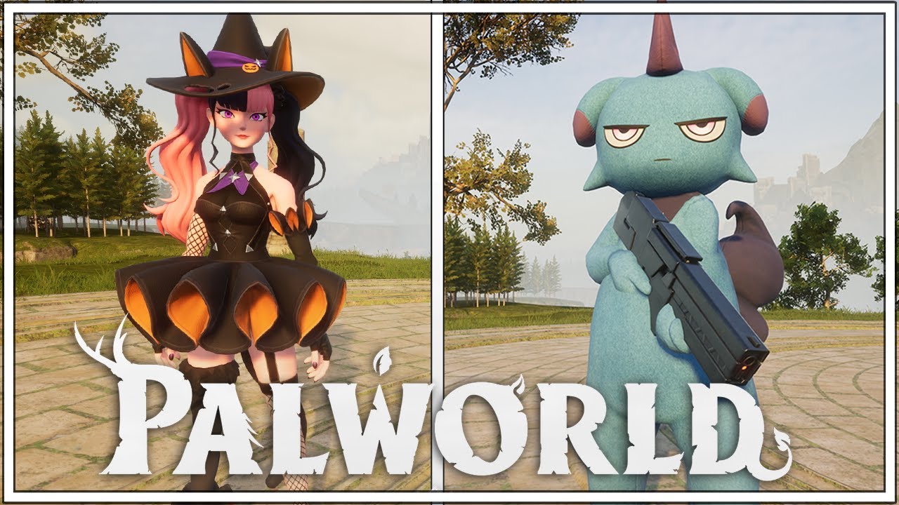 NOWE stroje na Halloween są niesamowite!! | Palworld