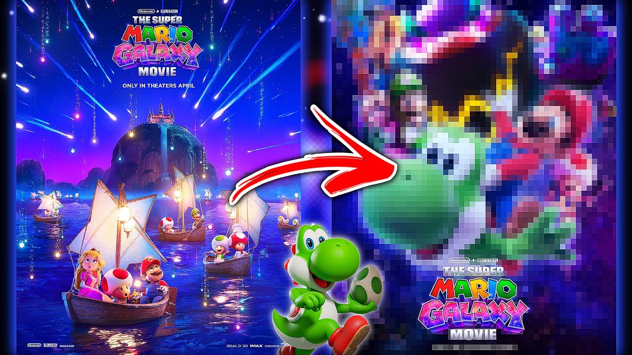[RareGalaxy5] Making a Custom Super Mario Galaxy Movie Poster! #3