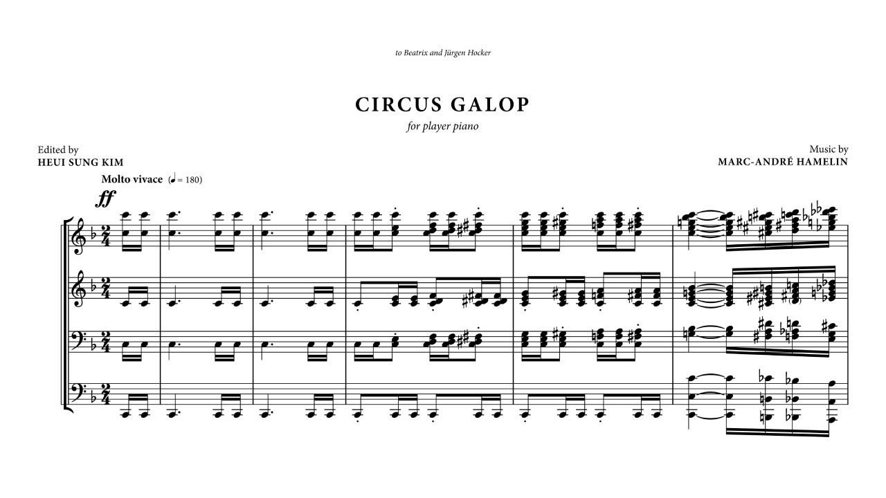 Circus Galop (most accurate version)