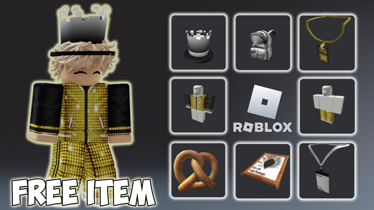 +10 ITEM GRATIS ROBLOX CARANYA GAMPANG BANGET (ROBLOX)