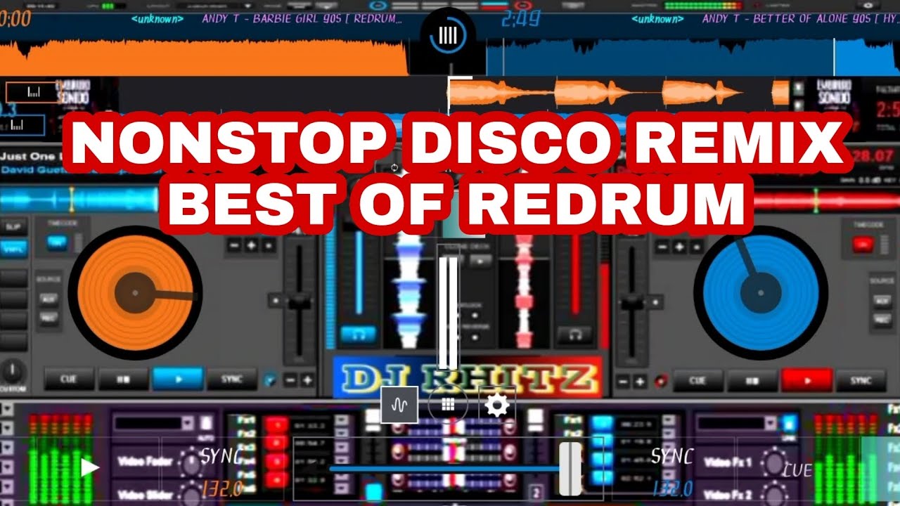 NONSTOP DISCO REMIX BEST OF REDRUM 132 BPM / DJ RHITZ RONDERO REMIX