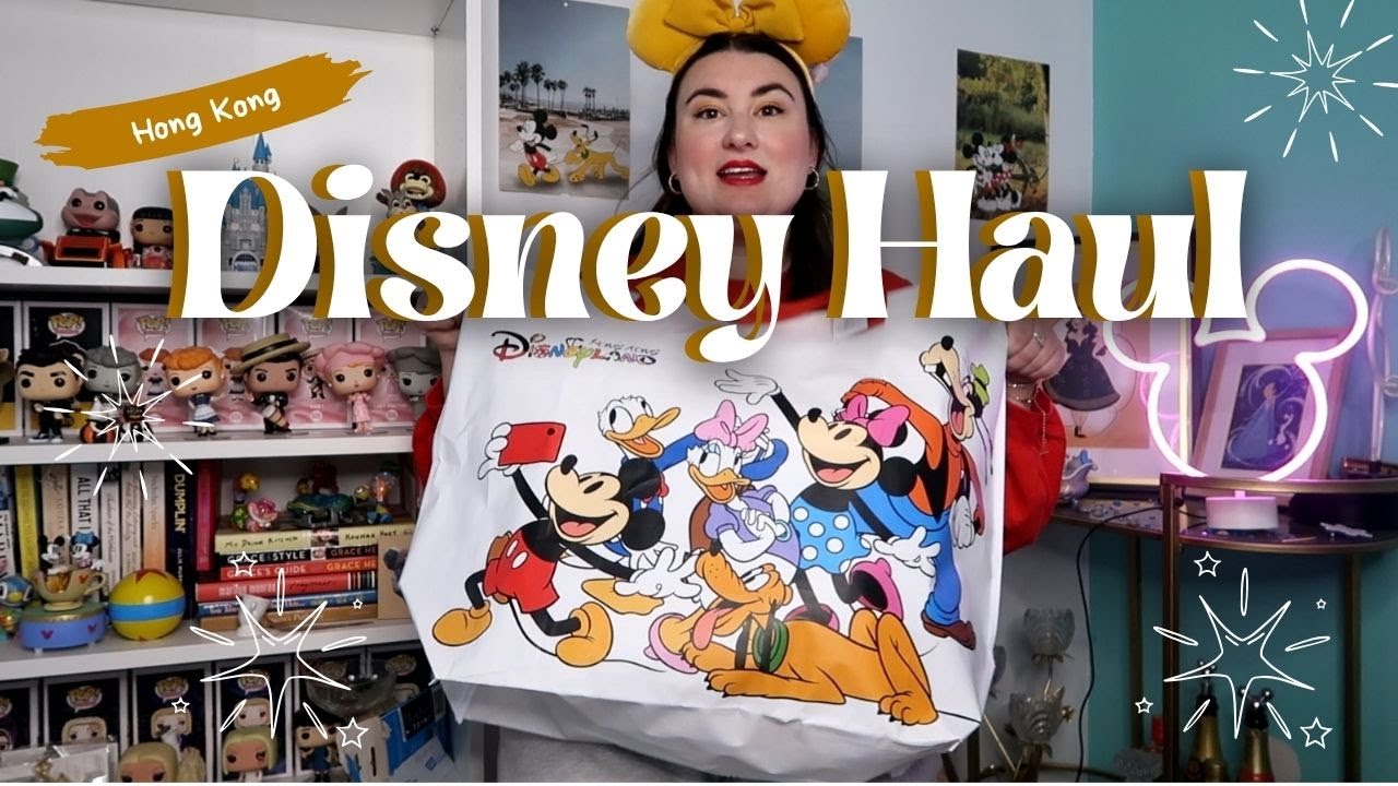 Hong Kong Disneyland Haul 🏰 | What I Bought at HKDL ✨ Ears, Pins, Spirit Jerseys & More!