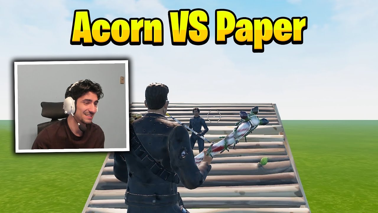 Paper Make Acorn CRY in 1v1