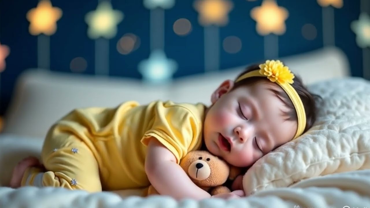 Baby Sleep Music 💤 Fall Asleep in 3 Minutes  Mozart & Brahms Lullaby for Deep Sleep