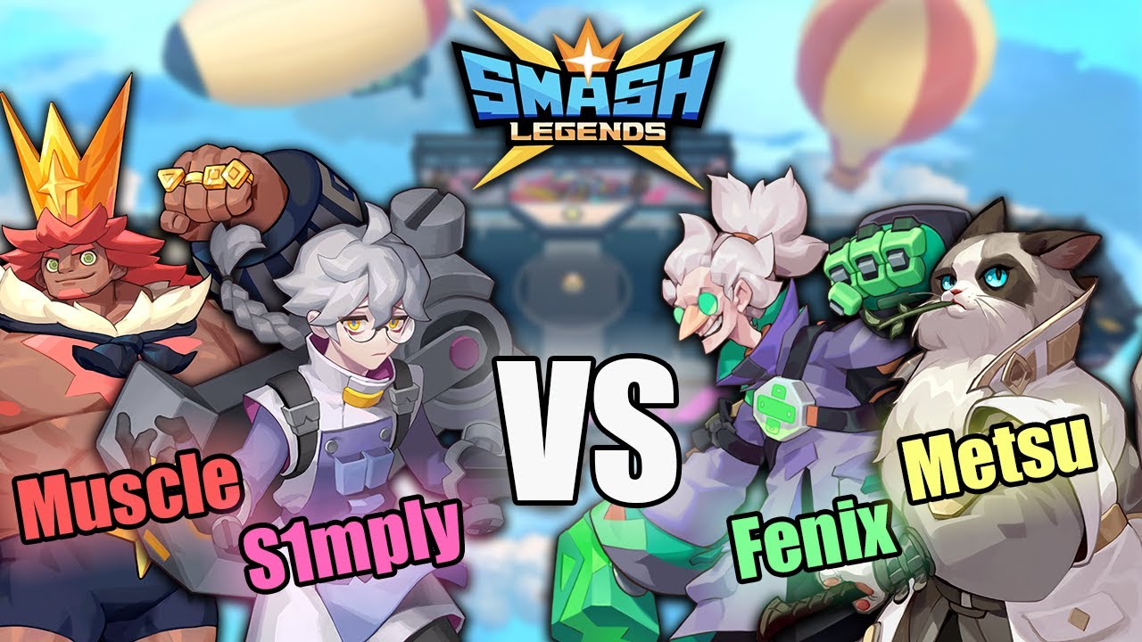S1mply VS The NA Greats - SMASH LEGENDS