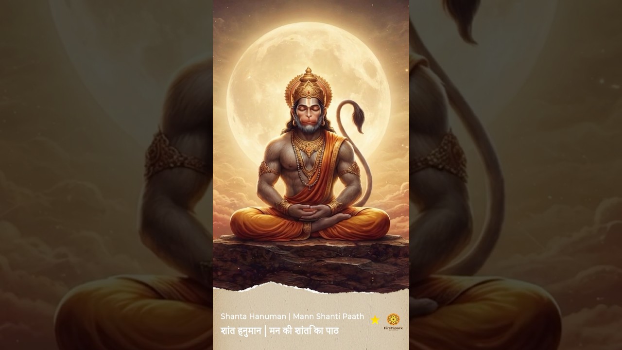 भक्ति में खोने का समय | शांत हनुमान भजन 🙏 #devotional #hanuman