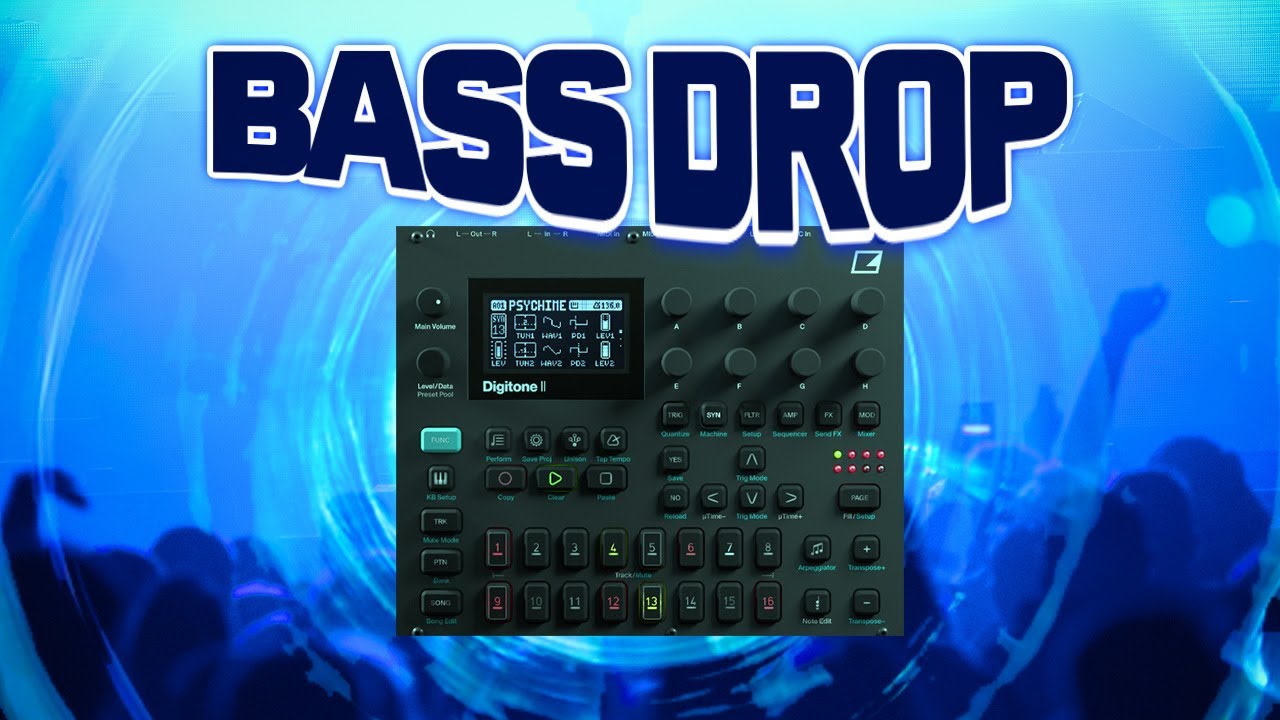 How to Make a FAT DnB Bassline on the Digitone 2