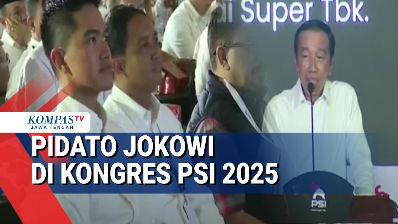 Pidato Jokowi di Kongres PSI