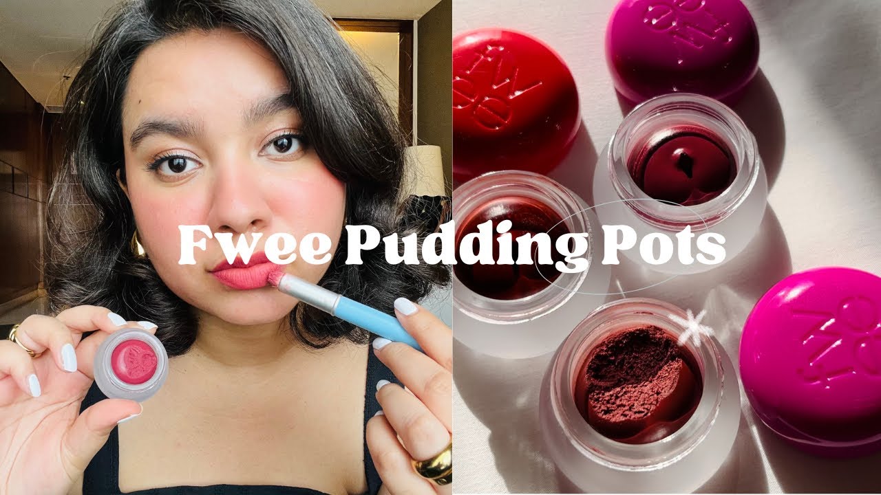 FWEE PUDDING POTS REVIEW-swatches, demos (Honest, Unsponsored)