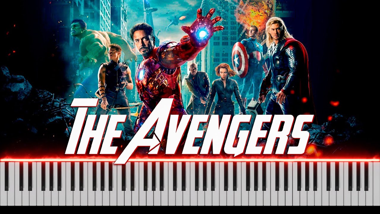The Avengers - Main Theme Piano Cover [FREE MIDI]