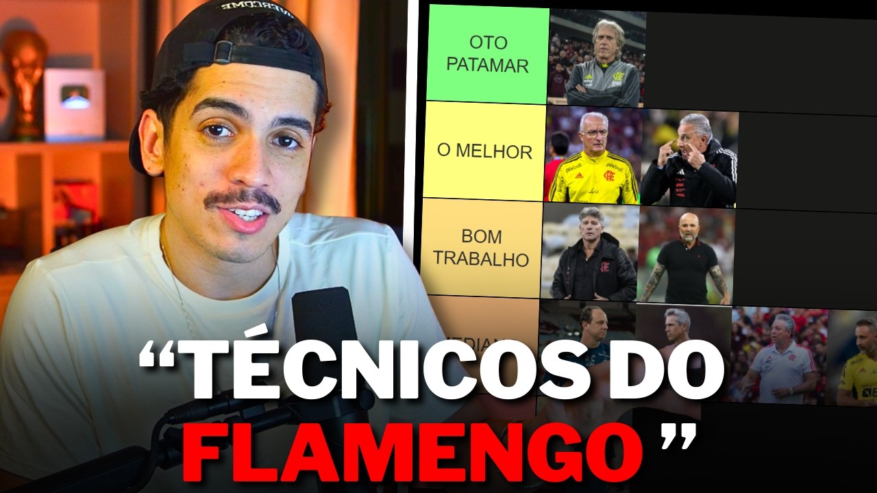 Ranking técnicos do Flamengo 2019-2026