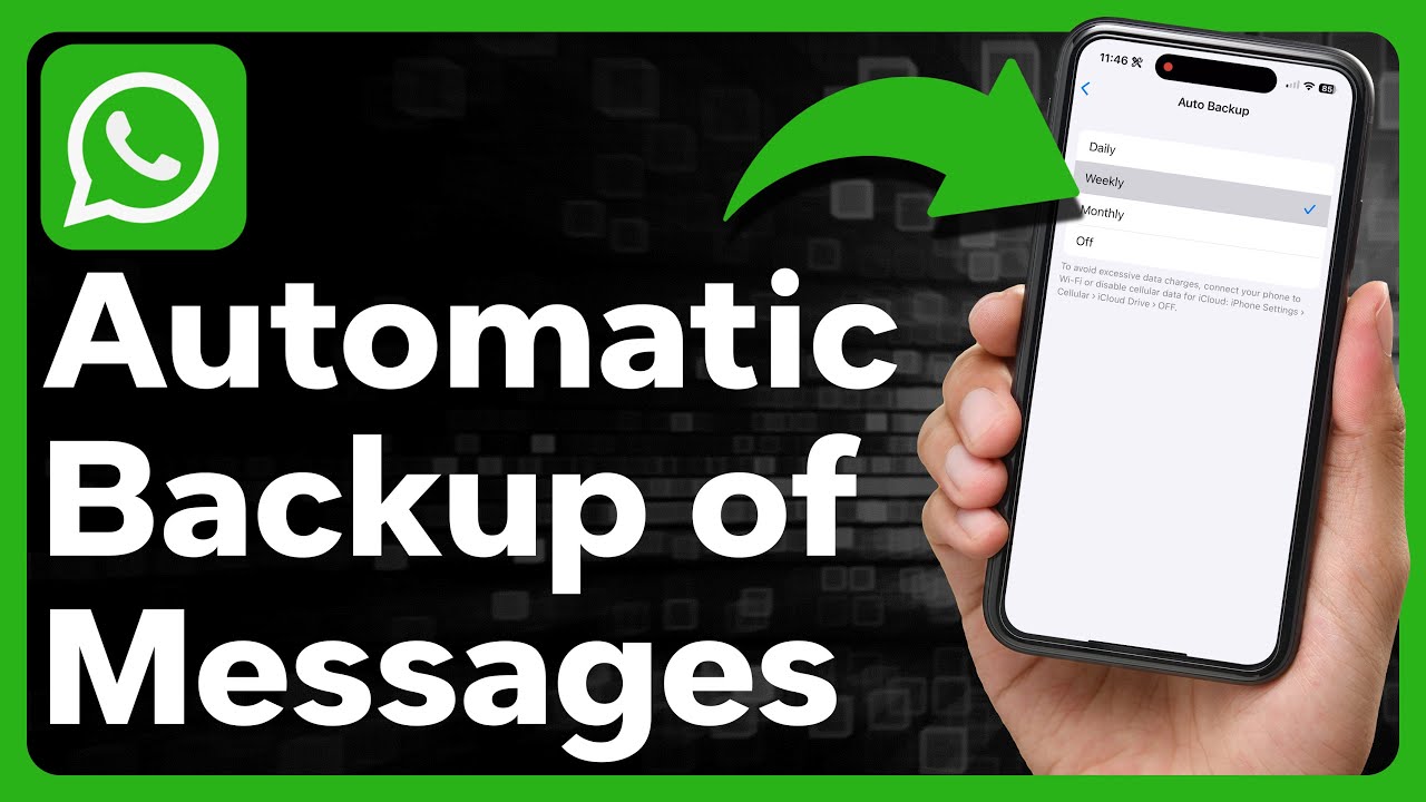 How To Auto Backup WhatsApp Messages