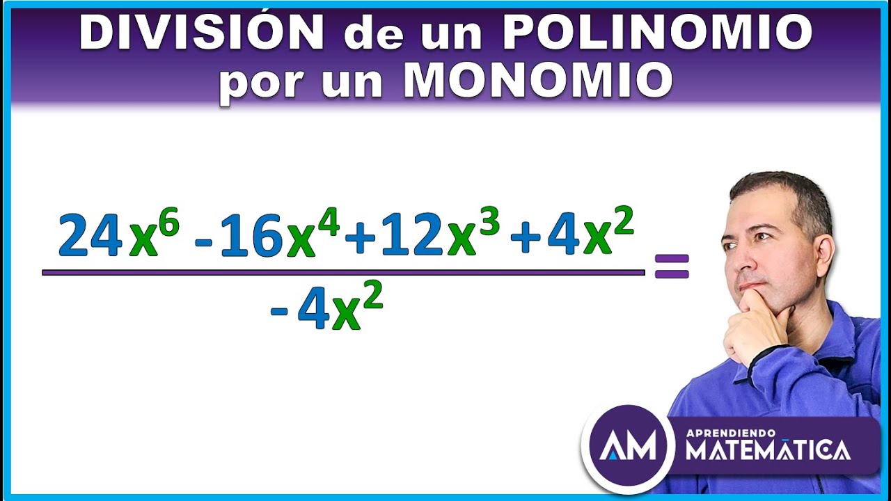DIVISIÓN de un POLINOMIO por un MONOMIO | Nivel 3