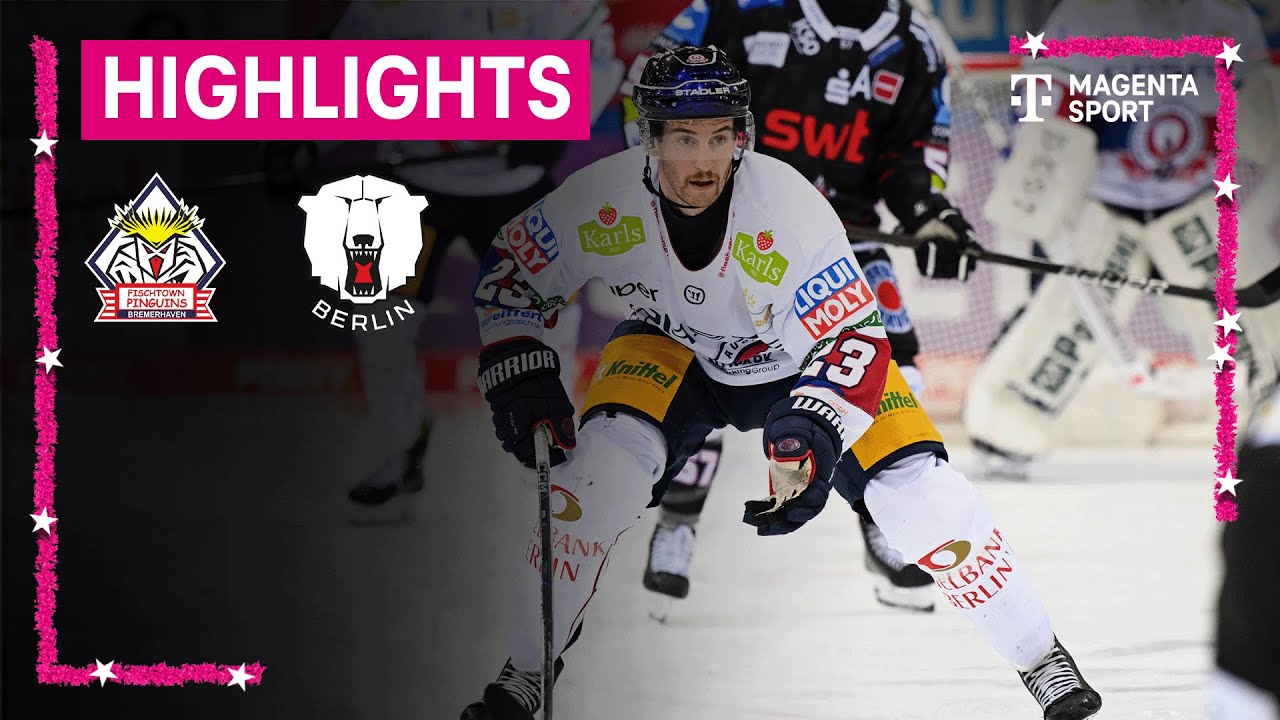 Pinguins Bremerhaven - Eisbären Berlin | PENNY DEL | MAGENTA SPORT