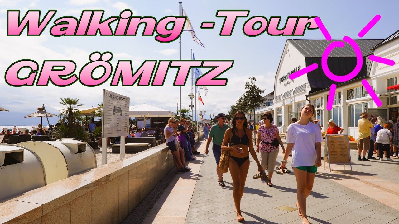 Teil 1 der Grömitz Walking Tour im Sommer 2024. Mit Dünenpark, Yachthafen, Promenade und vieles mehr