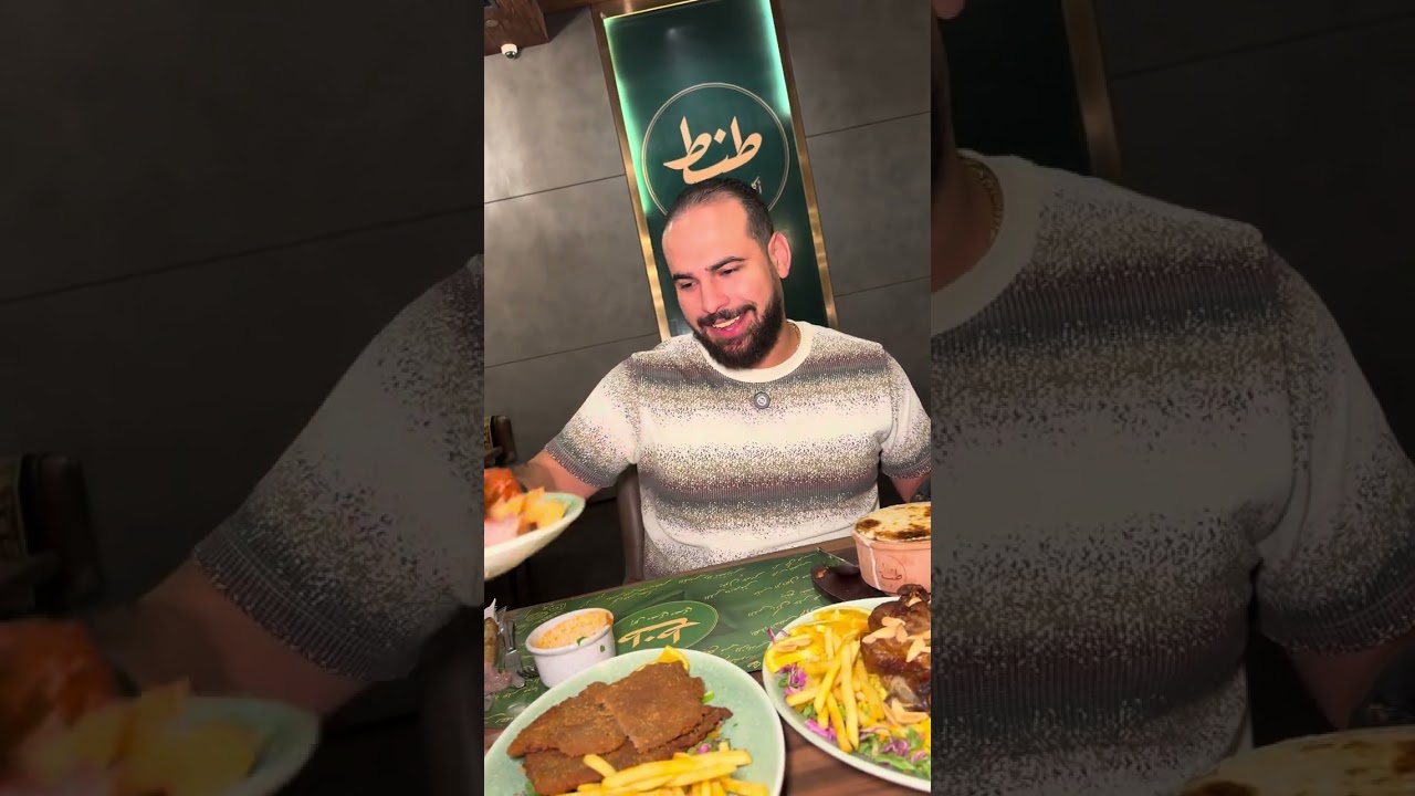 جربت مطعم زميلي الفنان اشرف عبدالباقي 😂♥️ بس ايييه طنط حلوه