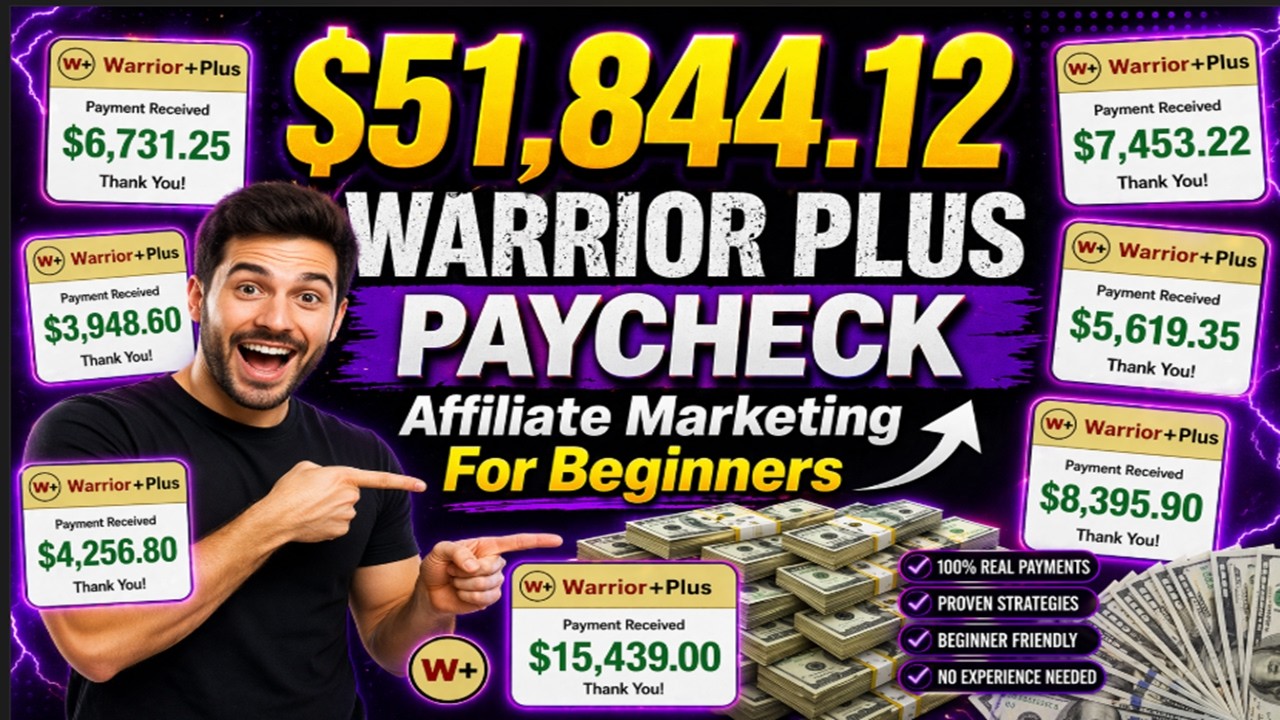 How To Make $10,000 Per Month With Warrior Plus Affiliate Marketing