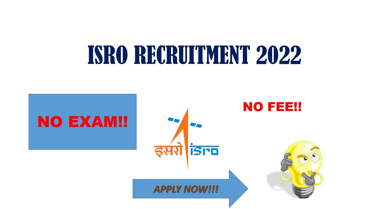 ISRO Recruitment for Apprentices 2022