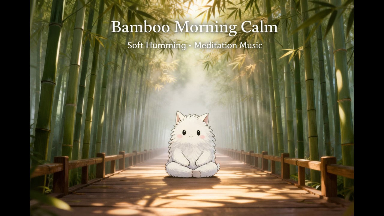 Bamboo Morning Chant | Relaxing Ambient Music with Soft Humming & Nature Calm