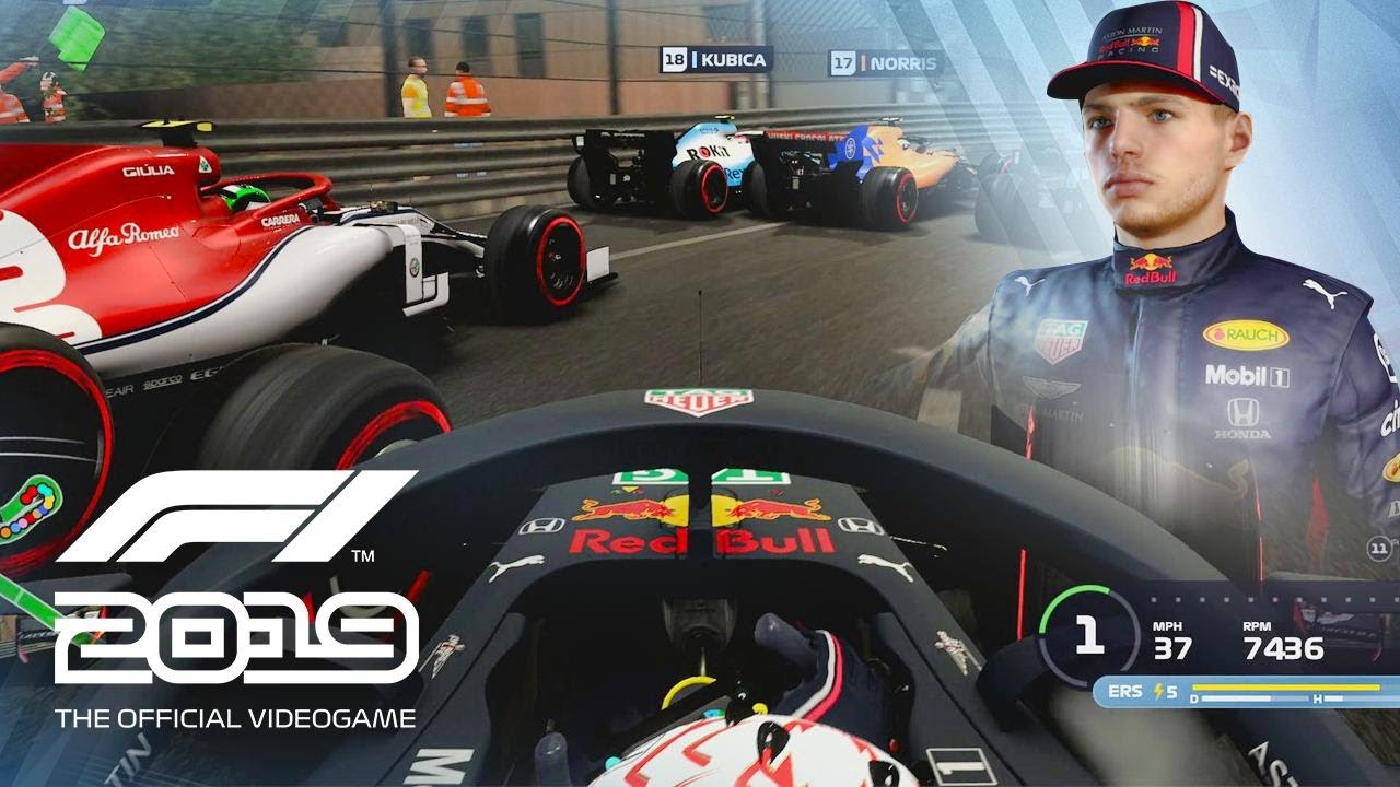 F1 2019 Gameplay - Monaco at Midnight