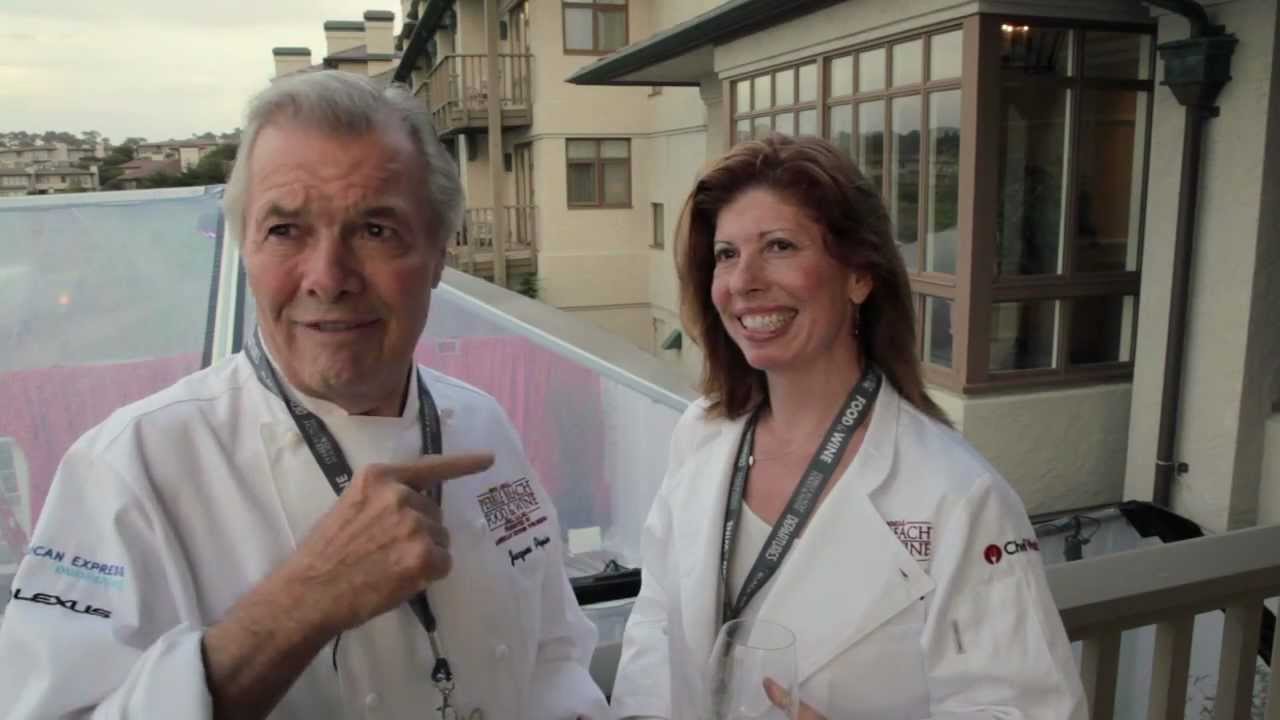 Pebble Beach: Jacques Pepin and Claudine Pepin