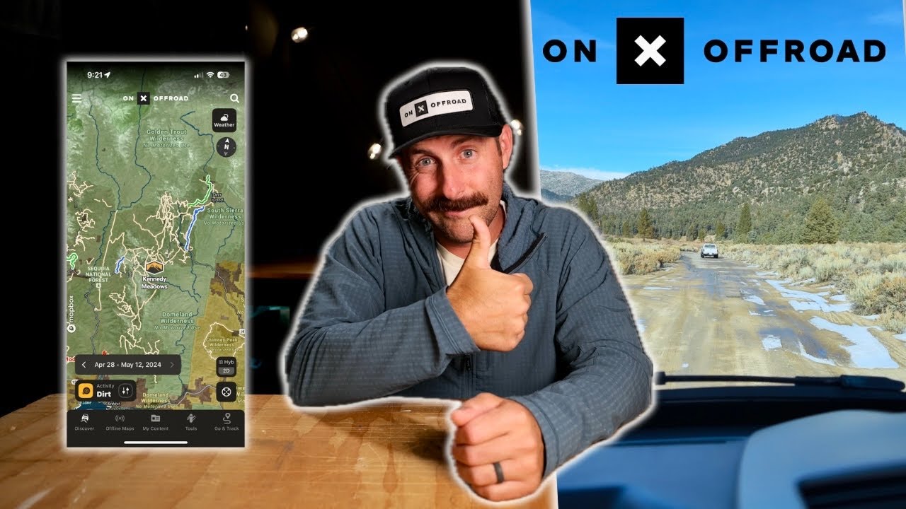 Используйте OnXOffroad для кемпинга!