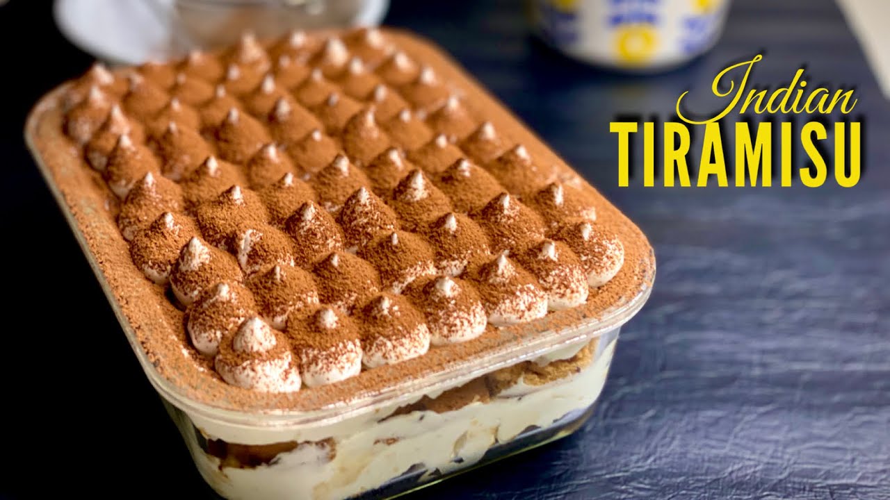 Tiramisu Recipe | How to Make Tiramisu Indian Way | Indian Vegetarian Eggless Tiramisu Recipe