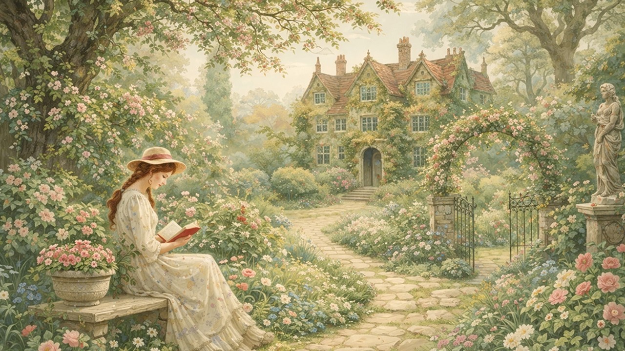 A Forgotten Garden in Early Spring (a playlist)