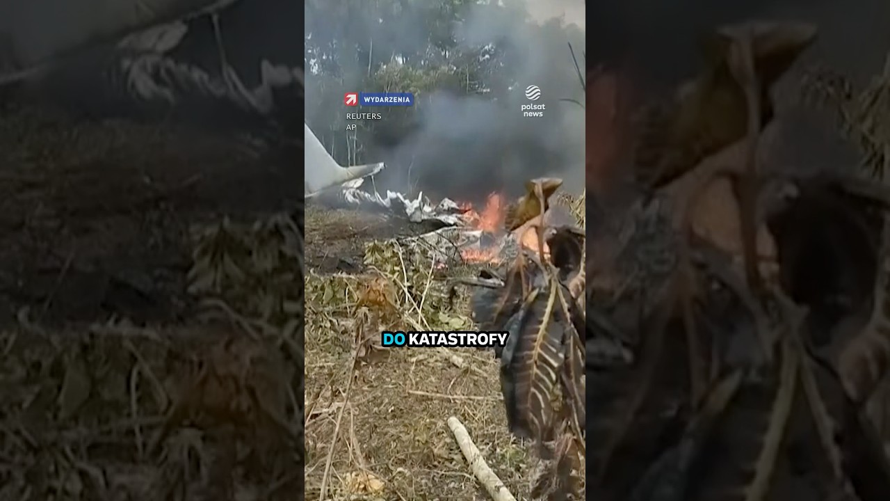 Tragedia w Kolumbii. Dziesiątki ofiar po starcie samolotu