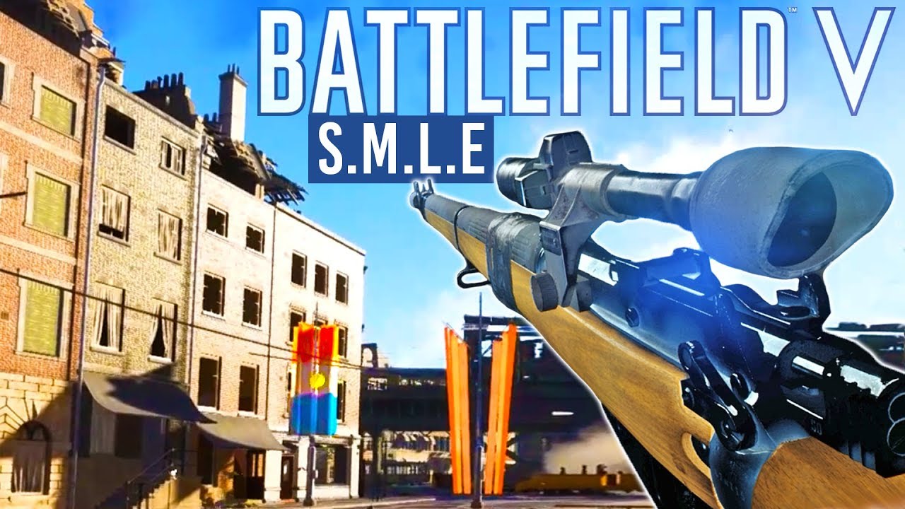New Sniper + Customization Battlefield 5 Rotterdam Map Beta - SMLE BF5