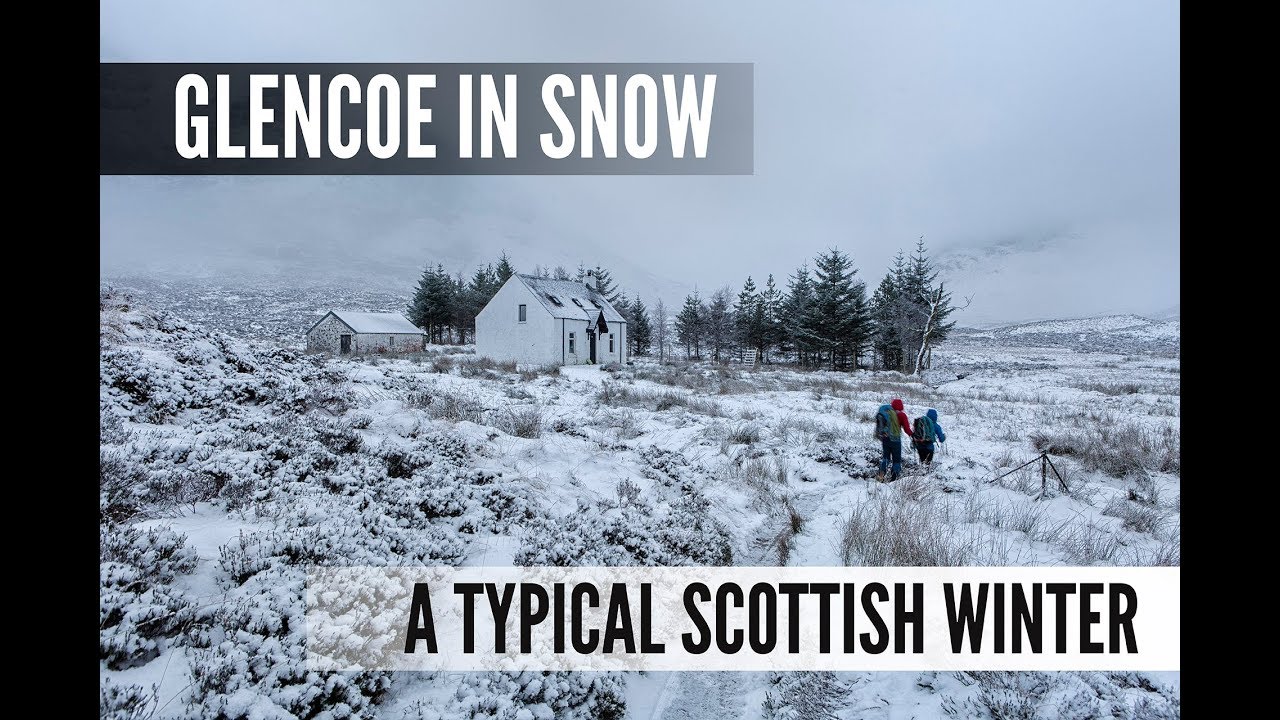 Landscape Photography in a Snow covered Glencoe, Scotland Part 2