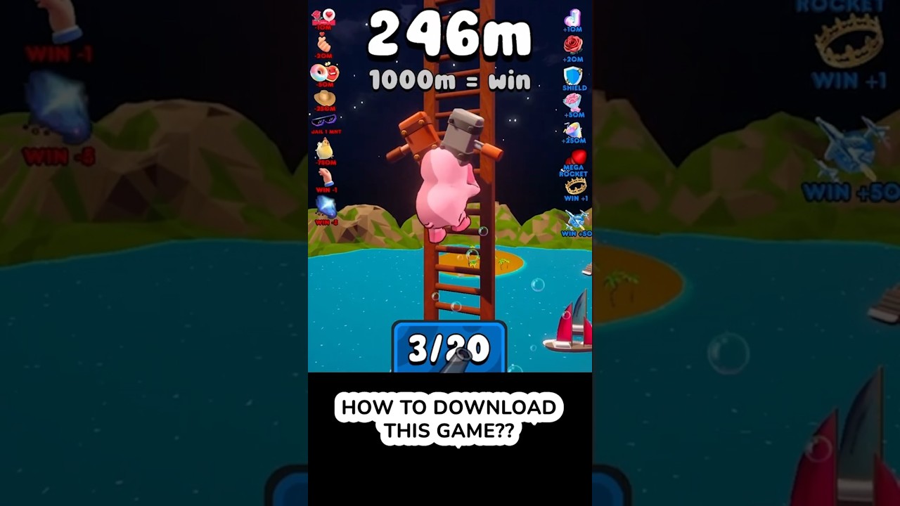 HOW TO DOWNLOAD GAME INTERACTIVE LADDER RUNNER FOR LIVETIKTOKGAME #gameinteractivetiktok #gameladder