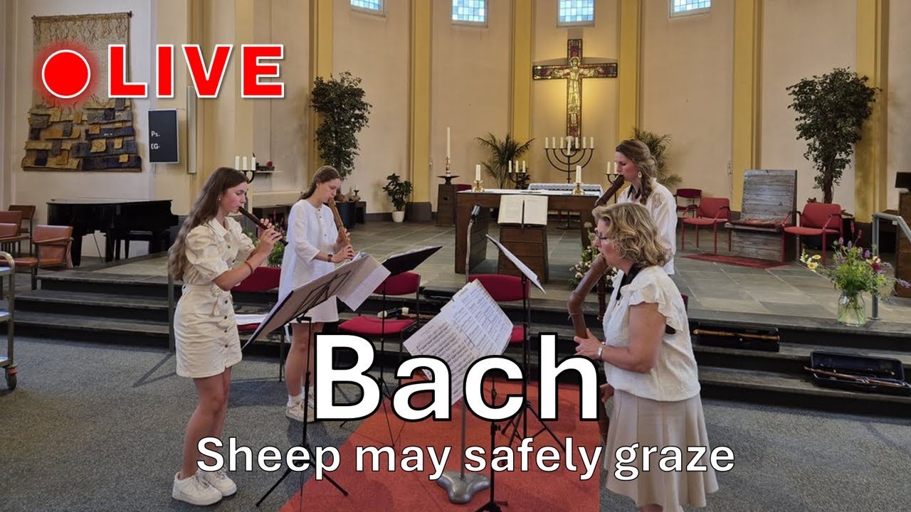 J.S. Bach | Sheep may safely graze - uit Cantate BWV 208 | Quattro Respiri [LIVE]