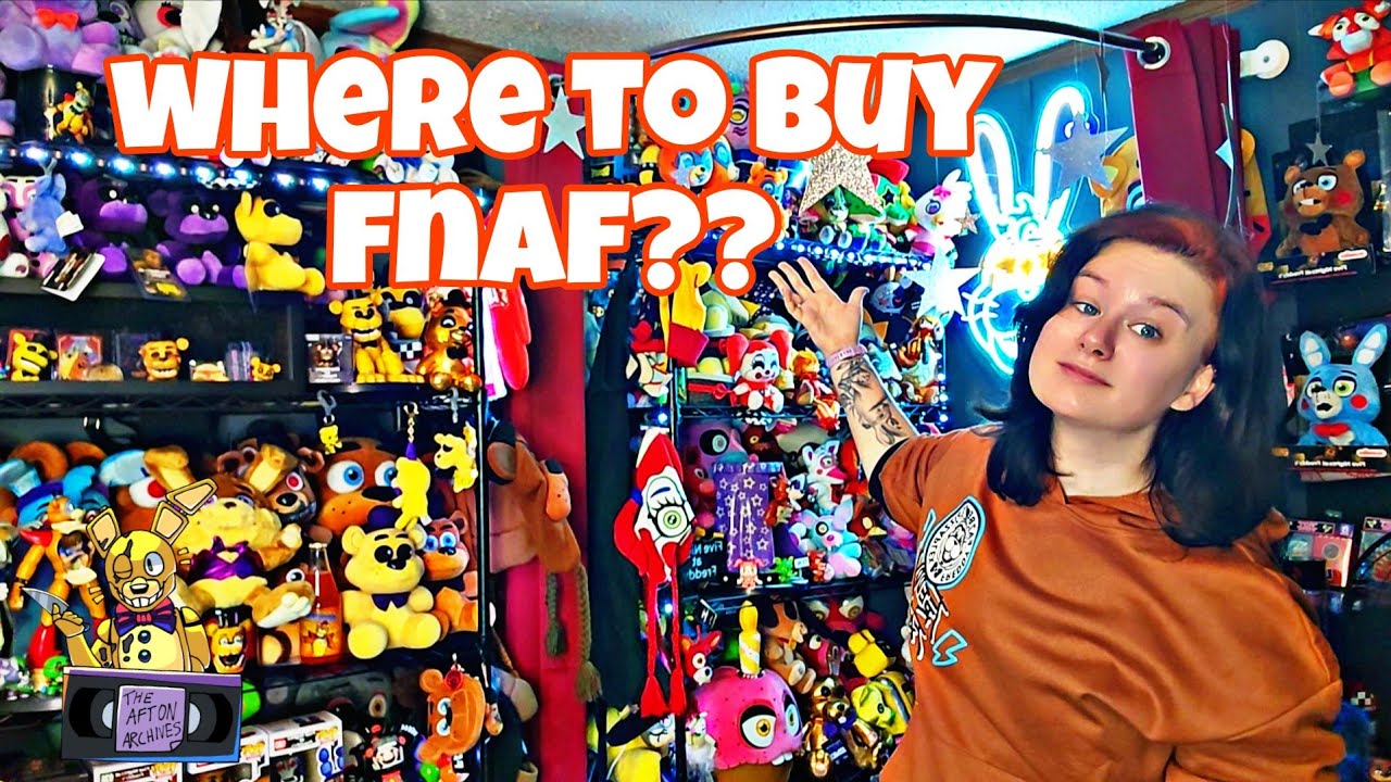 Where Do I Buy All My Fnaf Merch?? | Stores To Shop From To Start Your Own Collection!