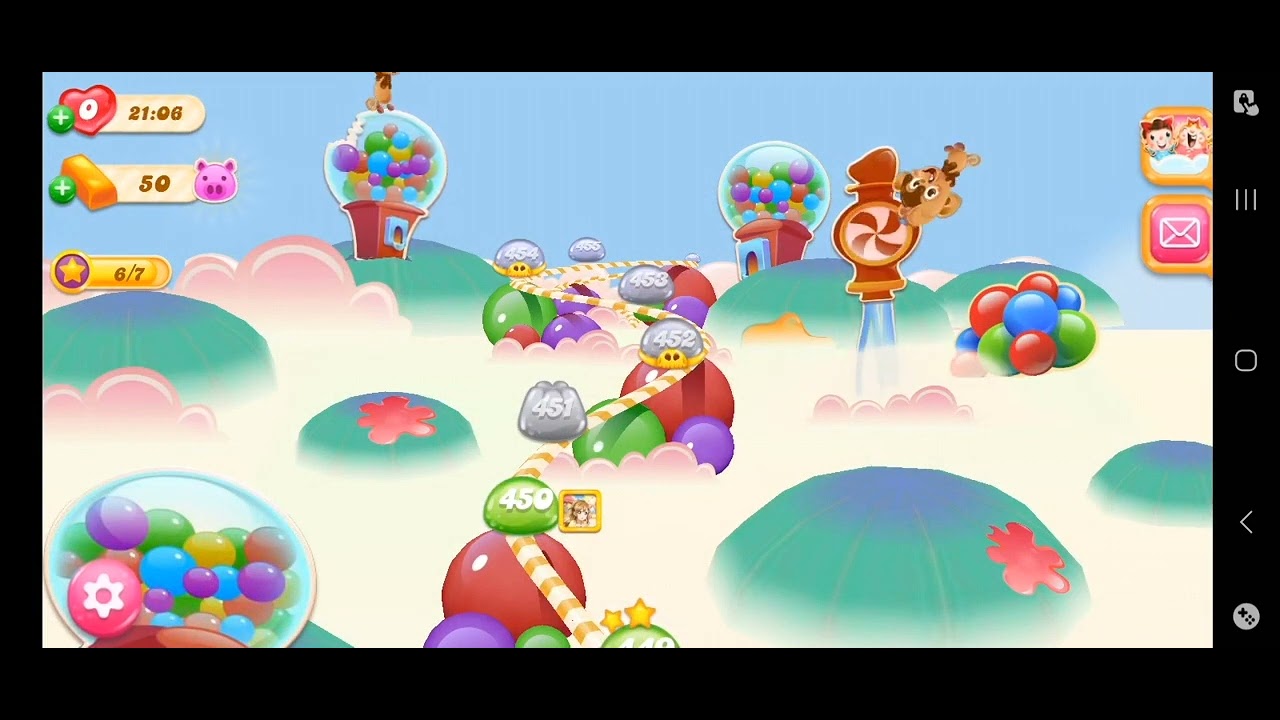 Candy Crush Jelly Saga Action Level 1   660