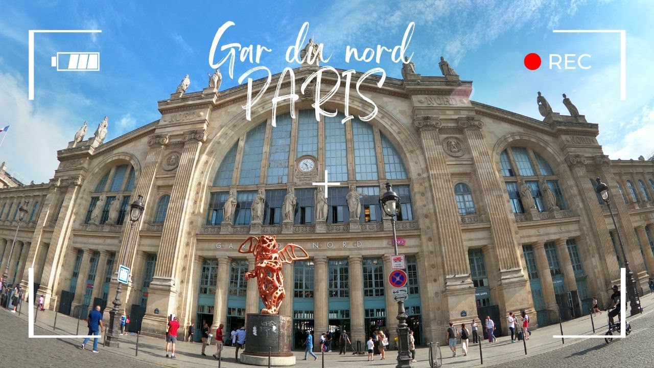 Exploring the Heart of Paris: Gare du Nord#tibetan vlogger