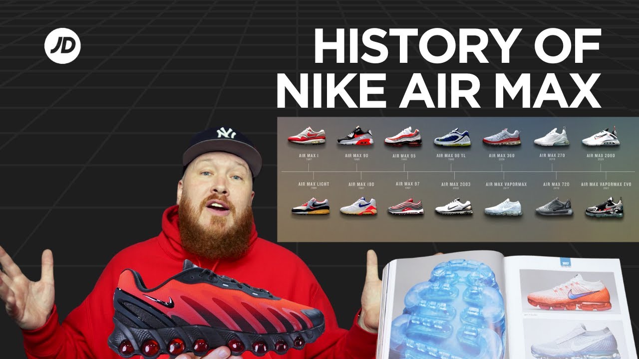 THE HISTORY OF NIKE AIR MAX SNEAKERS with Mr Foamer Simpson | JD Sports US