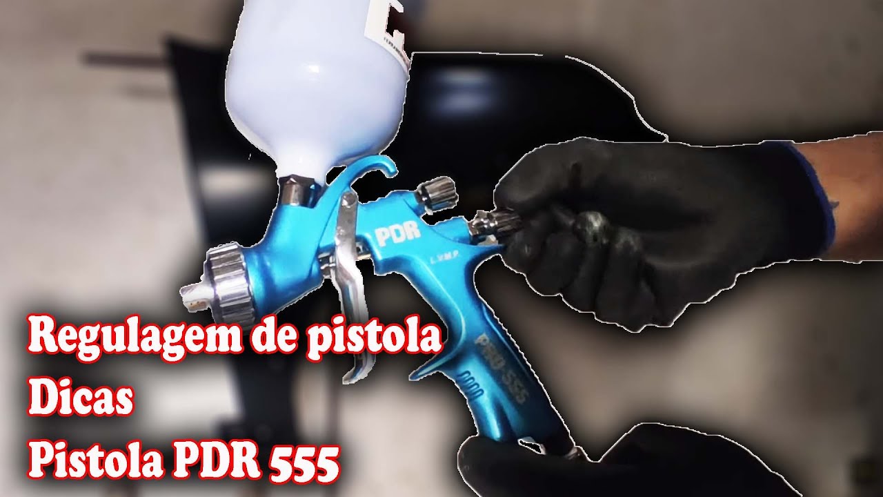 Regulagem de pistola e dicas de aplicação, Pistola PDR 555 1 3